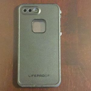 Life Proof 7 Plus black IPhone Case